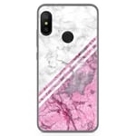 Housse En Gel TPU Pour Xiaomi Redmi 6 Pro / Mi A2 Lite Design Marbre 03 Dessins