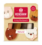 Renshaw Just Roll With It Fondant Icing Multipack - Natural Colours, 500 g (Pack of 1)