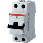 ABB - Disjoncteur Différentiel Magnéto-thermique DS201 C10 AC30 1P+N 6K (DS1C10AC30)