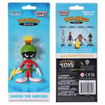 FIGURINE LOONEY TUNES MARVIN IL MARZIANO BENDYFIGS MINI CAOUTCHOUC 11 CM