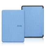 6,8 tums Smart Cover Folio-fodral för Kindle Paperwhite 5 11:e generationen 2021 Sky Blue