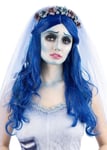 Womens Corpse Bride Blue Emily Wig