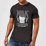 Marvel Thor Ragnarok Hulk Champion T-shirt Homme - Noir - M