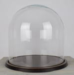 Glass Dome Vintage Display Cloche Jar Bell Look Large size 41 x 39 cm