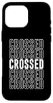 iPhone 16 Pro Max Crossed Case