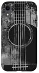 Coque pour iPhone XR Guitare acoustique, vintage, vieilli, musique rock & roll