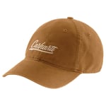 Carhartt Canvas Script Graphic Keps Carhartt® Brown