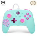 PowerA Manette filaire améliorée pour Nintendo Switch, modèle Switch OLED et Nintendo Switch Lite, accessoire de jeu, manette de jeu, manette filaire, sous licence officielle - Pokémon : Sweet Friends