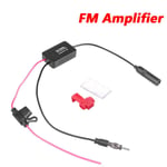 Amplificateur d'antenne 3 en 1 SMA 12V DAB FM AM,amplificateur de Signal Anti-interférence pour voiture et bateau,76-108MHZ - Type FM Amplifier