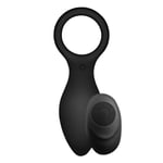 AUCUNE Cockring,Mâle pénis vibrant anneau retard éjaculation coq Prostate masseur G Spot gode stimulateur - Type With remote control #B