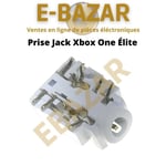 ELECTRONICFIX Connecteur Prise Jack 3.5 mm Original de remplacement pour manette Xbox One Élite Blanc