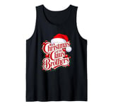 Christmas of the Claus Brothers Christmas Pajamas Boys Tank Top