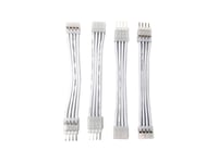 Light Solutions Cable For Philips Hue Gradient Lightstrip - 5Cm - White - 4 Pcs