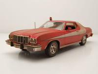 Ford Gran Torino 1976 Rouge Sale Starsky & Hutch Modèle 1:24 Greenlight