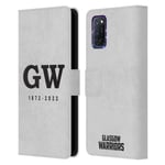 OFFICIAL GLASGOW WARRIORS GRAPHICS LEATHER BOOK WALLET CASE FOR OPPO PHONES