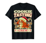 Cavalier King Charles Spaniel Cookie Tasting Crew Christmas T-Shirt