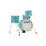 Tama LJK44S-AQB Club JAM Flyer -Kit 4-del shell-kit, Aqua Blue