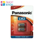 2 Panasonic Photo Lithium CR2 Batteries DLCR2 KCR2 CR17355 2BL Exp 2033 New