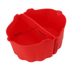 (Red)Silicone Pot Divider Better Cooking 2pcs Slow Cooker Liner 220 