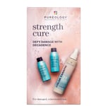 Pureology Strength Cure Discovery Set with Mini Shampoo & Conditioner 50ml with Color Fanatic Spray 200ml (Worth £41)