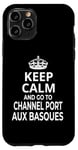 Coque pour iPhone 11 Pro Souvenirs « Keep Calm And Go To Channel Port Aux Basques »