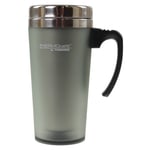 Thermos ThermoCafe 420ml Moss Soft Touch Double Walled Thermal Travel Mug Cup