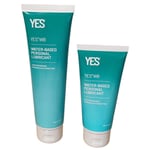 YES WB Organic Water Based Personal Lubricant 150ml and 100ml Sealed