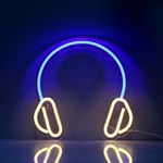 Headphones LED Neon Sign