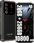 Blade10 Max Telephone Portable Incassable (2025),10300mAh,90Hz 6.56"" HD+ & 1.54"" Écran Arrière,20GB+256GB/2TB,50MP Caméra,Android 14 Smartphone,3 Fentes pour Carte/NFC/OTG/IP68.[U890]