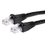 Maplin Ethernet Cable 3M Black, CAT6 Gigabit UTP LAN Network Cable RJ45 High-Speed 10Gbps Compatible with Laptop, PC, PS4, PS5, Xbox, Switch, Modem, Router, Smart TV, Printer, Sky Box, WiFi Extender