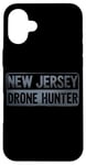 iPhone 16 Plus Funny UFO Drone Humor New Jersey Drone Hunter Drone Case