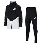 NIKE Nsw Core Trk Ste Ply Futura Track Suit Kids Track Suit - Black/White/White, M