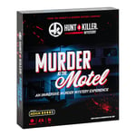 Hunt A Killer Mystery MURDER AT THE MOTEL An Immersive Murder Mystery Game Use the realistic evidence and documents to catch the killer. 1 to 5 players age 14+, Black