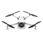 DJI Mini 3 (Drone uniquement) – Mini drone caméra léger et pliable avec vidéo 4K HDR, temps de vol de 38 minutes, prise verticale réelle, C0 (Radiocommande vendue séparément)
