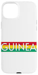 iPhone 15 Plus GUINEA FLAG SPORTS SOCCER FOOTBALL ATHLETIC TEAM JERSEY Case