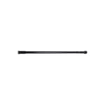 Barre tringle pour rideau de douche ou baignoire extensible Noire 70-120cm MSV Noir