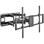 Support Rotatif Professionnel AISENS WT120TSLE-163 pour Moniteur/TV 60-120cm, Noir