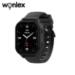 Montre Intelligente Wonlex Pour Enfants,Montre-Bracelet Intelligente,Prise En Charge De Whatsapppig Kt19pro,Android 8.0,Caméra Vidéo,Téléphone Intelligent Connecté,Gps,4g - Type Black