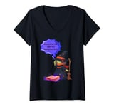 Womens Where Was That Spell For Eating The Rich? Witch Spell Book V-Neck T-Shirt