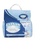 10Ltr Catsan Bag Hygiene Cat Litter White Hygiene Granules Prevent Odours Pets