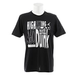 Nike Men's Jordan's High Flying T-Shirt, Men, T-Shirt, 939616-010, Black/White, S