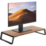 ErgoWork Hickory LCD Stand -monitoritaso, pähkinäpuu