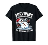 Surviving The Paraprofessional Life One Meltdown At A Time T-Shirt