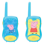 Lexibook Peppa Pig Walkie-Talkies 200M ,Communication Game for Children - TW12PP