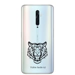 Coque OPPO RENO 2Z tigre noir jungle personnalisee