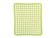 Excelsa Rainbow Tapis Fond évier Vert 32 x 28 cm