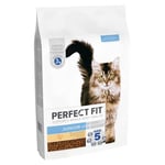 Perfect Fit Junior <1 Complete Dry Cat Food for Junior Cats Under 1 Year, Rich in Chicken, 1 Bag (7 kg)