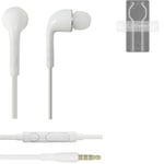 Earphones pour Huawei Mate 50 RS in ear headset stereo blanc