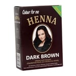 Colour For Me Powder Henna Mehndi Hair Dye Permanent Hair Care Color Dark Brown