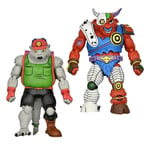 NECA Teenage Mutant Ninja Turtles Dirtbag and Groundchuck 2x Action Figures